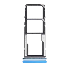 Dual Sim Card Tray Compatible For Xiaomi Redmi 8A (Ocean Blue)