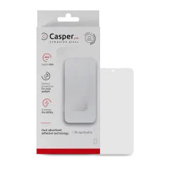 Casper Pro Tempered Glass Compatible For Google Pixel 8 (Retail Pack) (Clear)