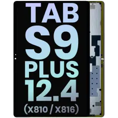 OLED Assembly Without Frame Compatible For Samsung Galaxy Tab S9 Plus 12.4"  (X810 / X816 ) (2023) (Service Pack) (All Colors)