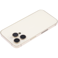 Back Housing W/ Small Pre-Installed Compatible For iPhone 14 Pro (U.S Version) (No Logo) (Aftermarket Plus) (Gold)