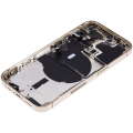 Back Housing W/ Small Pre-Installed Compatible For iPhone 14 Pro (U.S Version) (No Logo) (Aftermarket Plus) (Gold)