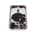 Back Housing W/ Small Pre-Installed Compatible For iPhone 14 Pro (U.S Version) (No Logo) (Aftermarket Plus) (Gold)