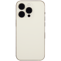 Back Housing W/ Small Pre-Installed Compatible For iPhone 14 Pro (International Version) (No Logo) (Aftermarket Plus) (Gold)