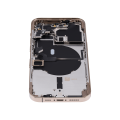 Back Housing W/ Small Pre-Installed Compatible For iPhone 14 Pro (International Version) (No Logo) (Aftermarket Plus) (Gold)