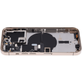 Back Housing W/ Small Pre-Installed Compatible For iPhone 14 Pro (International Version) (No Logo) (Aftermarket Plus) (Gold)
